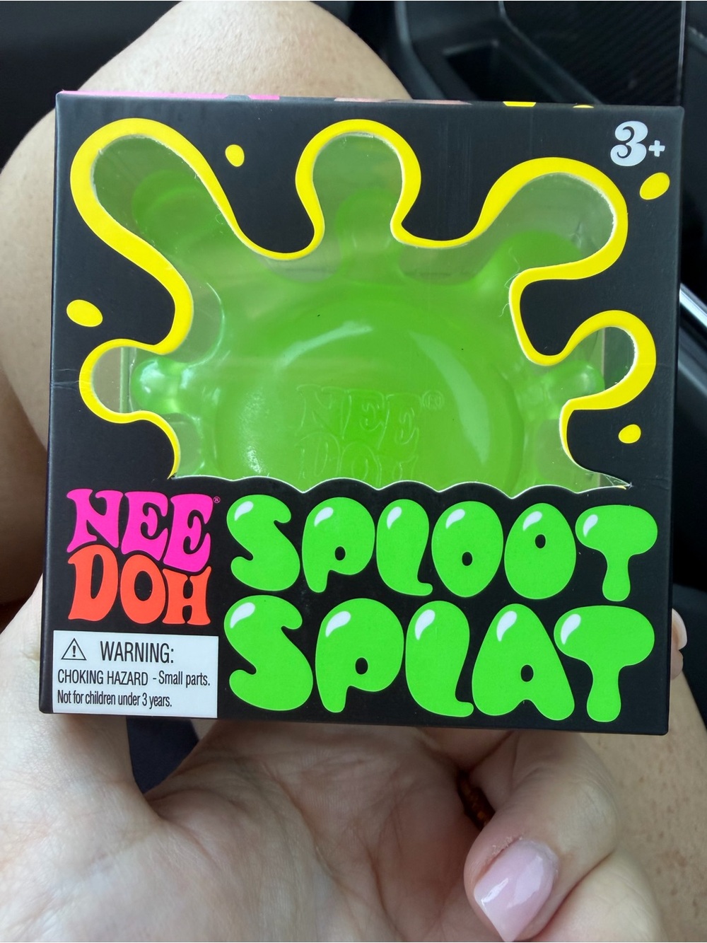 Nee Doh Sploot Splat Kids Sensory Toy - Green